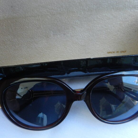 St John Vintage brown Tortoise Shell Sunglasses, by Marie Gray made in Italy! - Picture 6 of 16